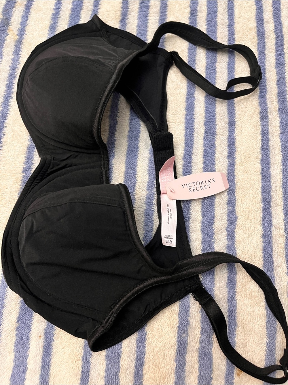 Victoria's Secret Black Underwire Molded Bra